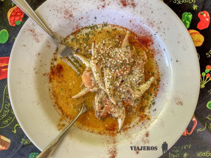 Muelitas en el restaurante Donde Martín