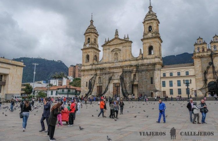 Plaza de Bolívar, una de las visitas en los mejores free tours en Bogotá
