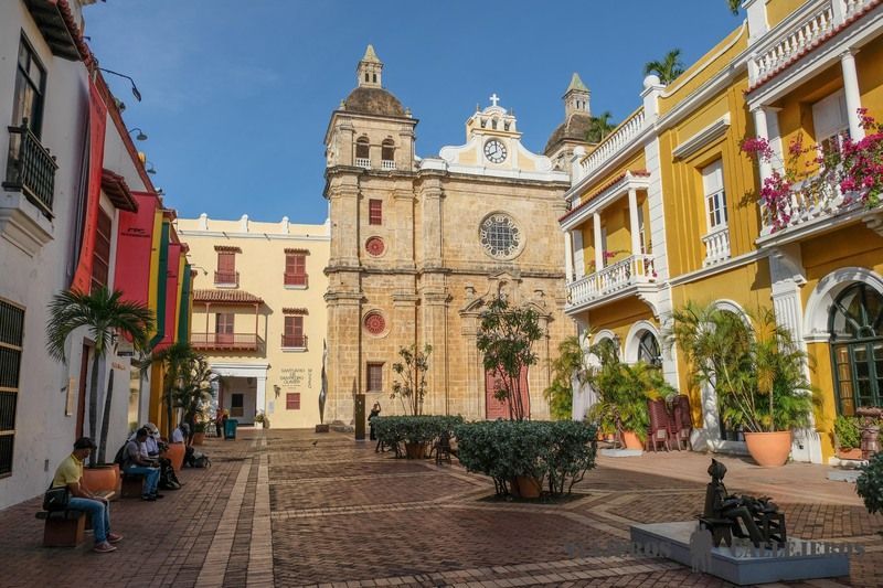 San Pedro Claver, una de las plazas que visitar en Cartagena de Indias