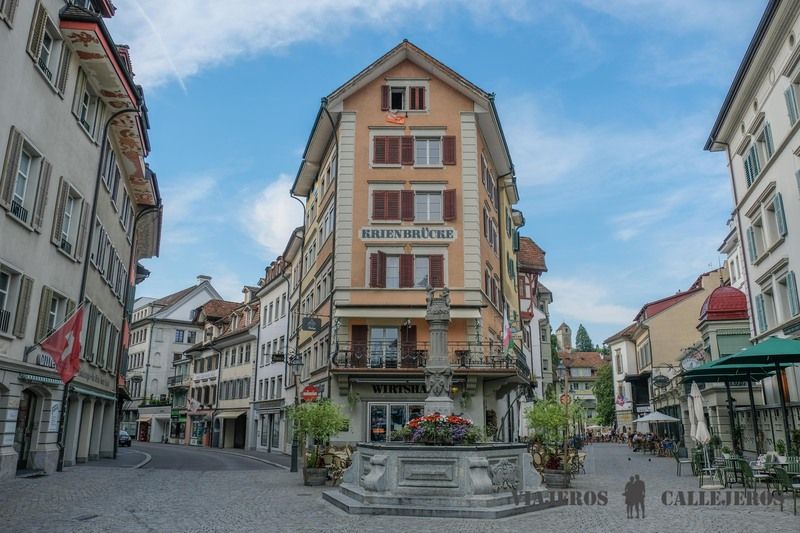 El centro histórico, la mejor zona donde dormir en Lucerna
