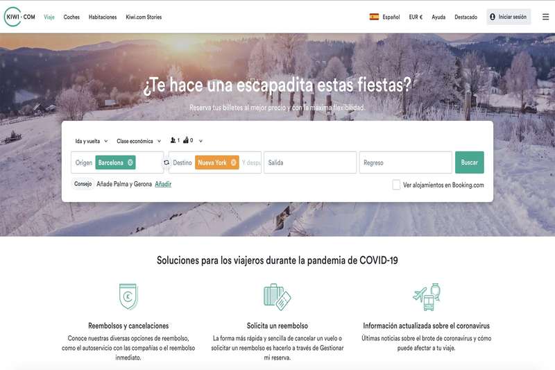 Incluir aeropuertos cercanos nos permite volar más barato