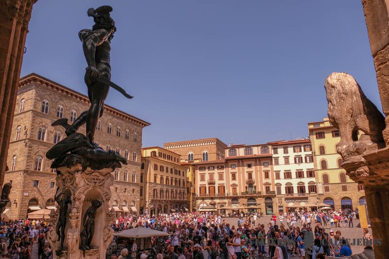 Otra de las cosas que hacer en Florencia es visitar la Piazza della Signoria