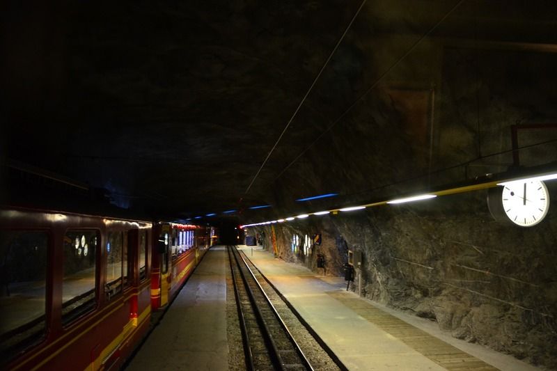 Tren para subir al Jungfrau