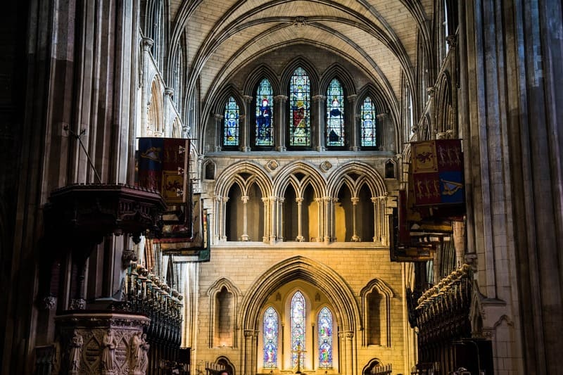 Catedral de San Patricio, uno de los lugares que visitar en Dublín
