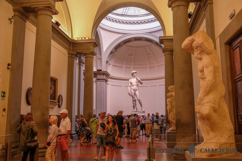 Galería de la Academia en Florencia