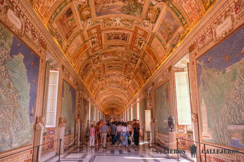 Galería de los Mapas en los Museos Vaticanos
