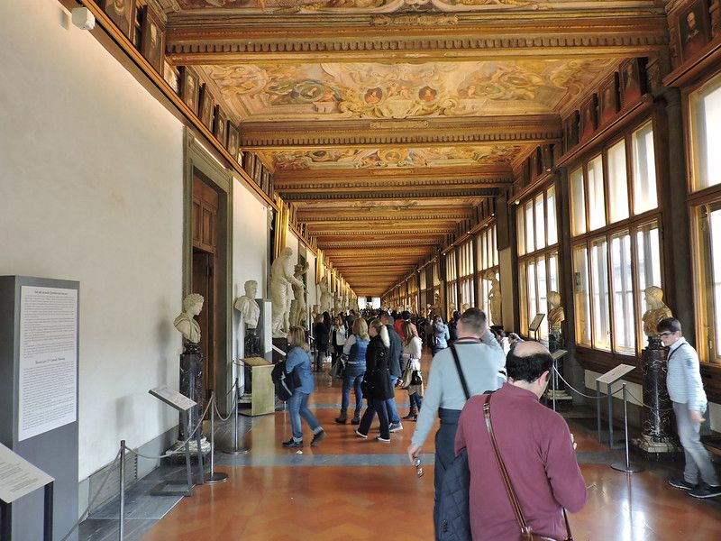 Galería Uffizi en Florencia