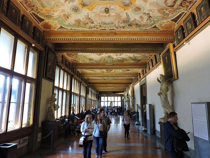 Salas que ver en la Galería Uffizi