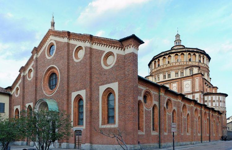 Santa Maria delle Grazie, el lugar en el que está La última cena de Leonardo Da Vinci