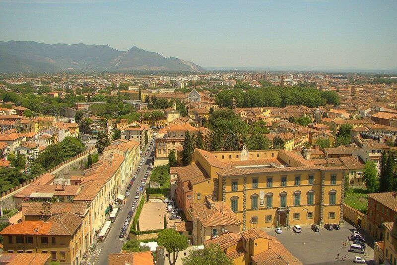 El centro histórico, la mejor zona donde dormir en Pisa
