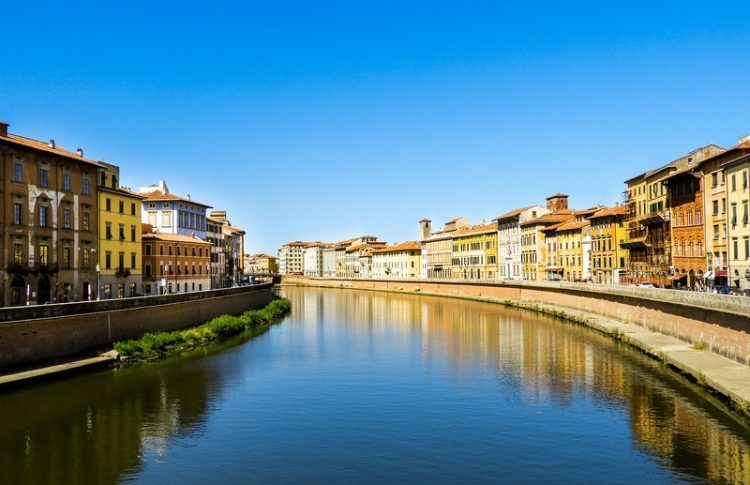 El centro histórico, la mejor zona donde dormir en Pisa