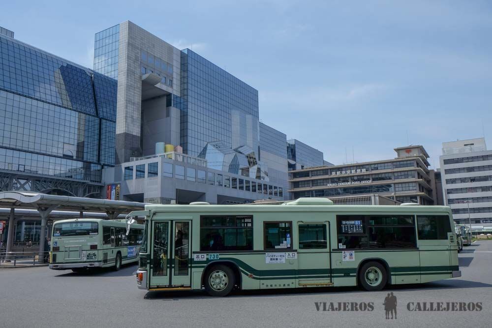 La Estación de Kioto en el distrito Shimogyo, otra de las mejores zonas donde dormir en Kioto