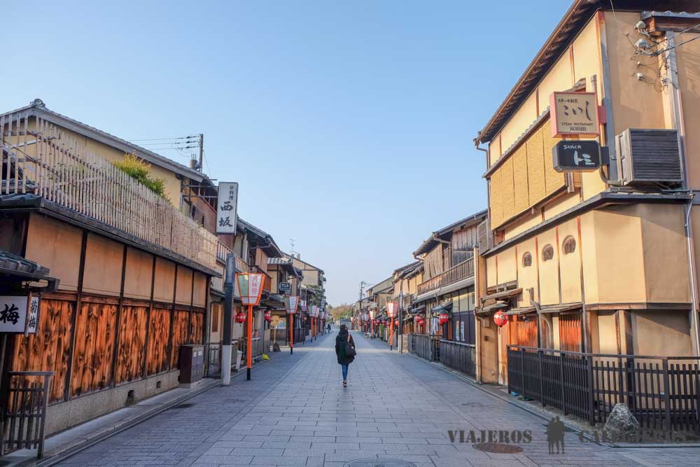 Gion en el distrito Higashiyama, la mejor opción donde alojarse en Kioto