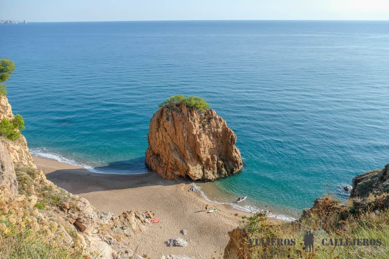 Playa de Illa Roja, una de las playas que ver en Begur