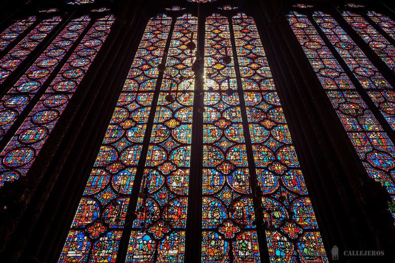 Vidrieras de la Sainte-Chapelle en París