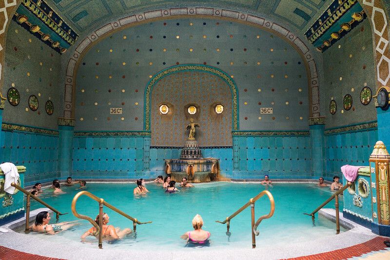 Instalaciones del Balneario Gellért