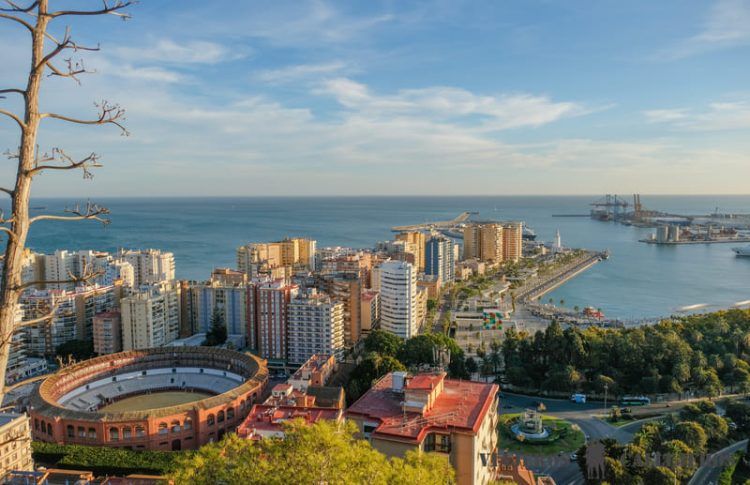 Vistas de Málaga