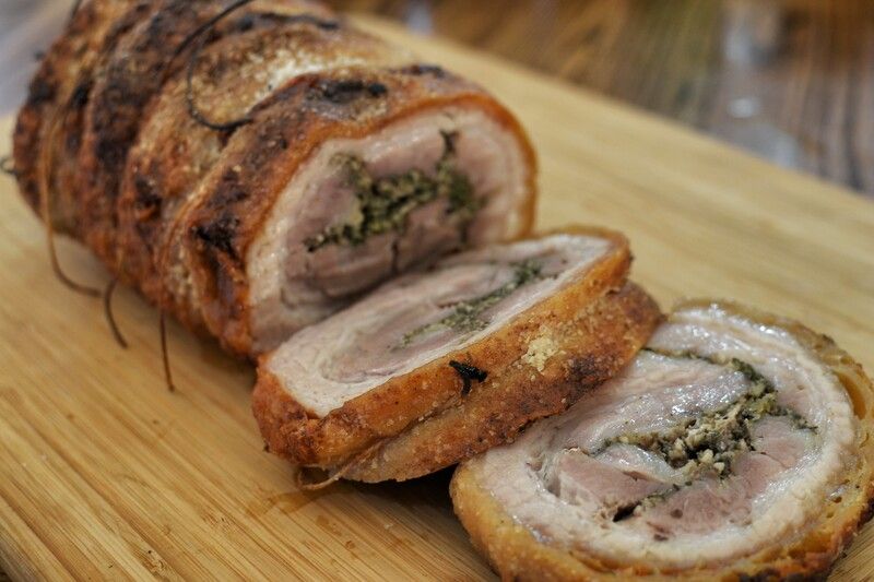Porchetta, un plato que no puedes perderte en los restaurantes en Mónaco