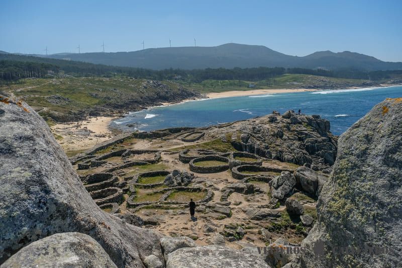 Castro de Baroña en Galicia