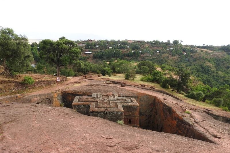 Iglesias de Lalibela en Etiopía