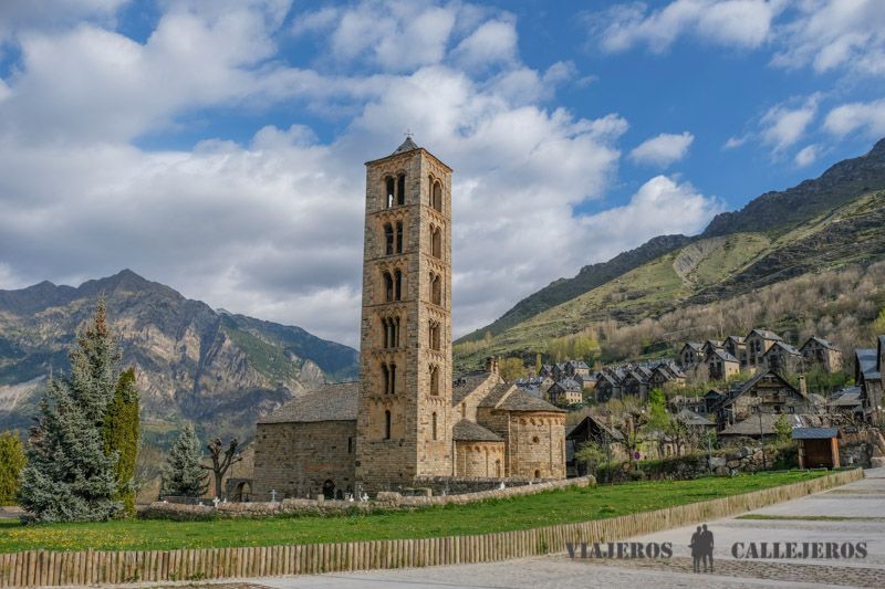 Sant Climent de Taüll, uno de los lugares donde alojarse para ir al Parque Nacional de Aigüestortes
