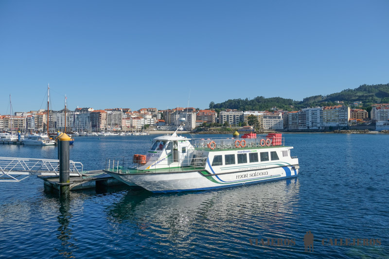 Barco para ir a la Isla de Ons
