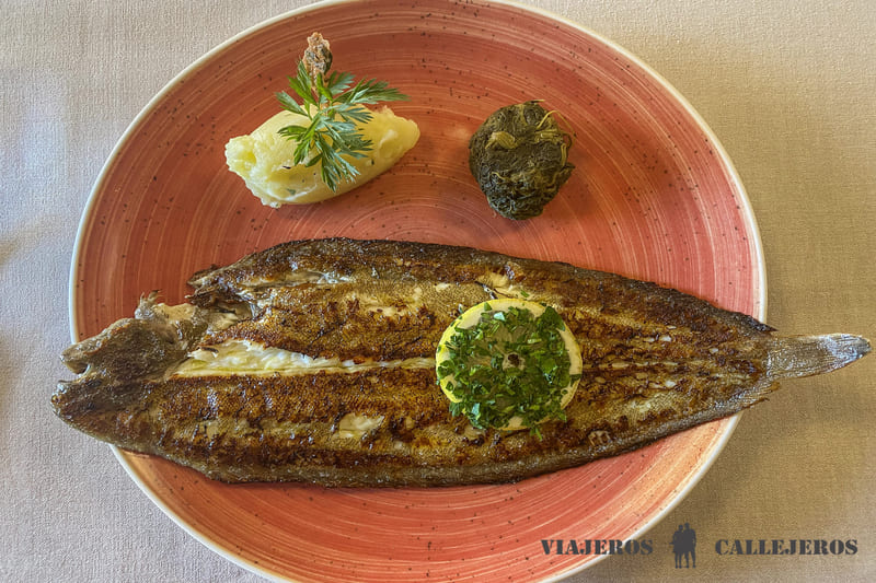 Pescado fresco en Casa Marco, uno de los restaurantes donde comer en Vigo