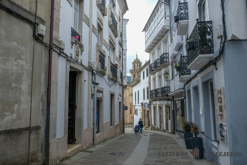 Rua Progreso, una de las calle que visitar en Mondoñedo