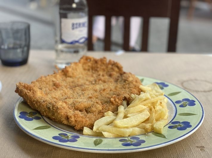 Cachopo en La Sifonería, un restaurante en Cangas de Onís muy recomendable