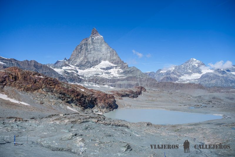 Vistas desde el Matterhorn Glacier Paradise