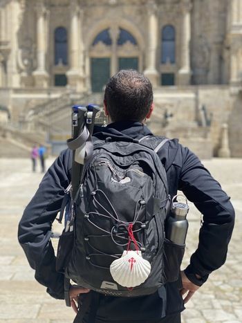 Mochila pequeña para hacer el Camino de Santiago francés