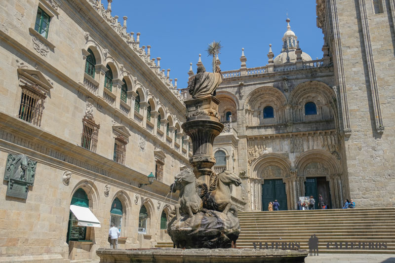 Fachada de las Platerías de la Catedral de Santiago